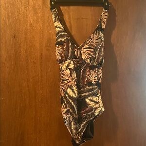 Hurley Tropical Leaf Print Women's Swim suit